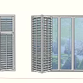 Nordic shutters 3d model