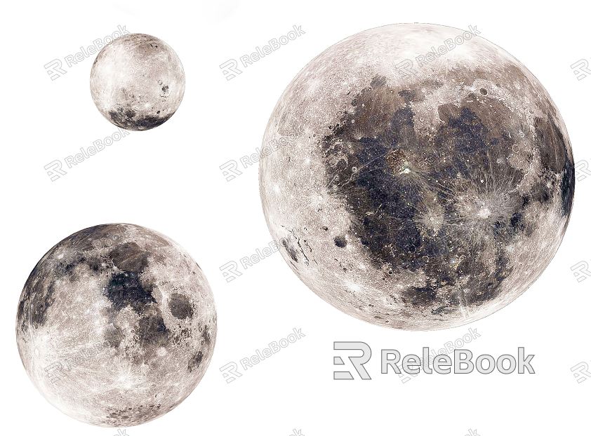 modern table lamp moon lamp model