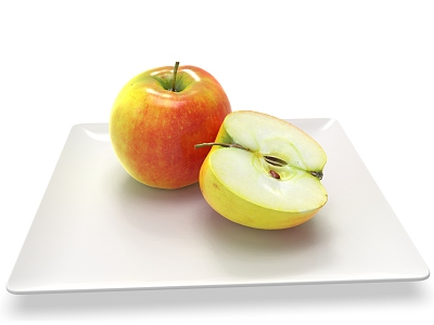 Modern Apple 3d model