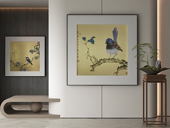 New Chinese Decorative Painting 3d model