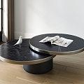 Coffee table combination 3d model