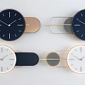 Modern Clock Watch Decorative Wall Decorative Hanging Clock Decorative Clock Creative Art Clock Hanging Watch 3d model