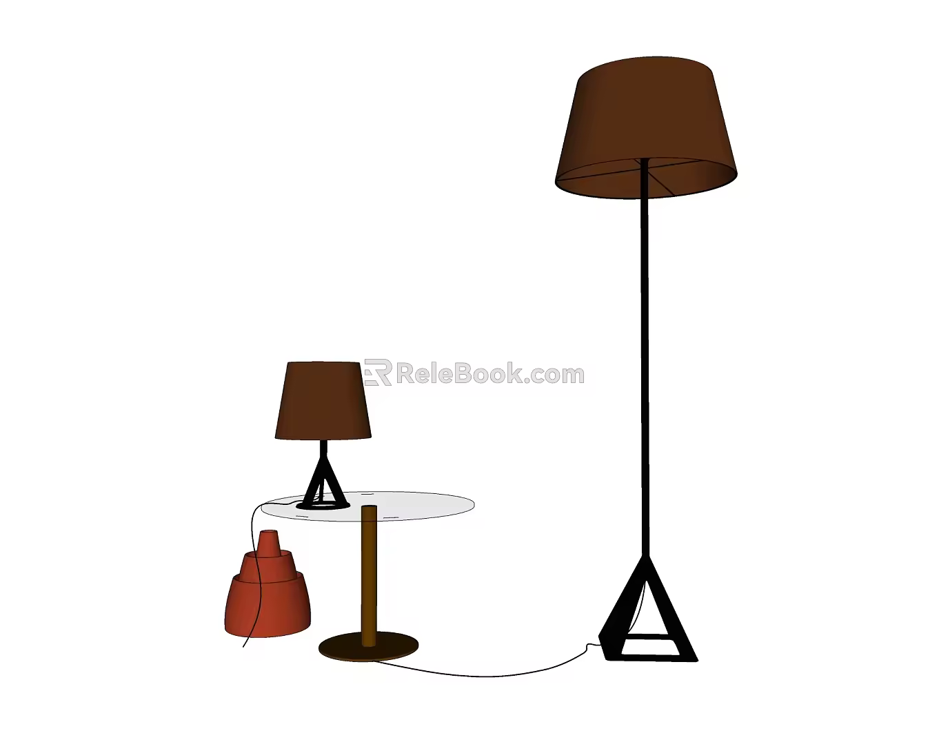 Lamp combination 3d model