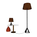 Lamp combination 3d model