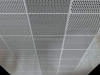 Modern ceiling perforated plate ceiling aluminum gusset perforated ceiling integrated orifice plate 3d model