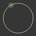 Modern Black and Gold Ceiling Lights with Sleek Circular Design and Soft Glow
