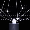 Interactive lighting interactive clock-interactive experience bottle refraction reflection ray interaction 3d model