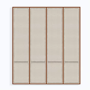 Wall Panel Leather Wall Panel Hard Bag Wall Panel 3d model