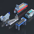 Various Types of Industrial Processing Equipment Including Filtration Conveyor And Separation Machinery