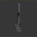 Military Field Mortar With Metal Barrel Base Plate And Firing Mechanism