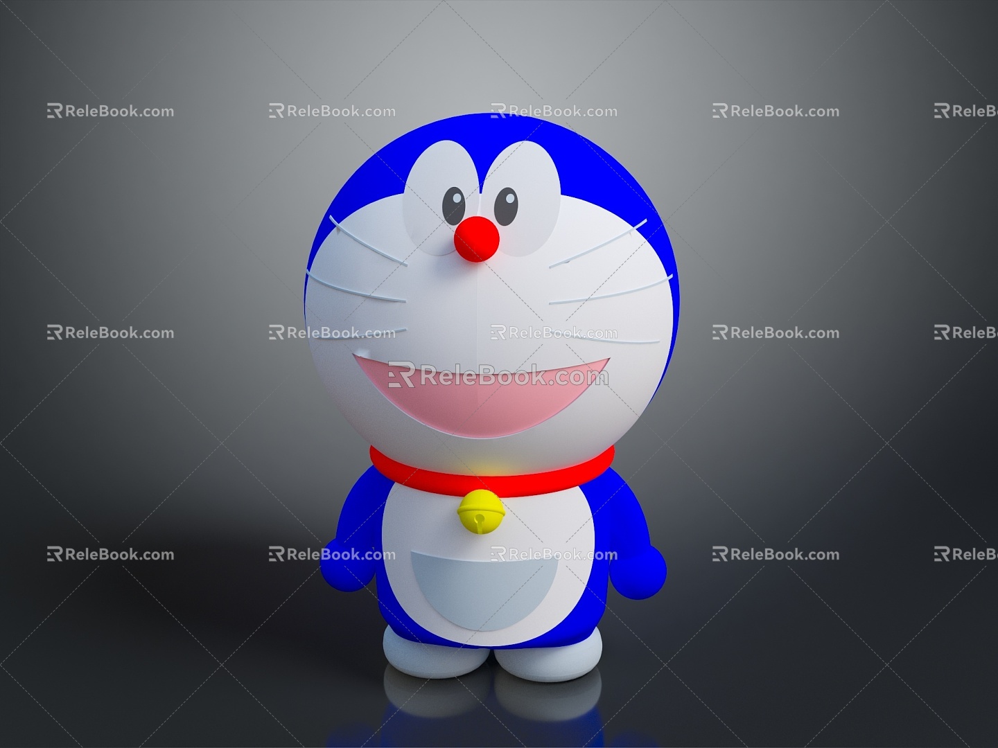 Doraemon Dingdang Cat Doraemon Virtual Character Virtual Character Movie Character Game Character 3d model