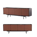 Rattan Sideboard 3d model
