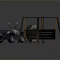 Outdoor Leisure Living Products Featuring Grill Portable Sofa And ATV Vehicle