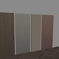 Wall Panels In Different Colors And Textures