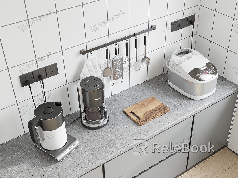 Modern Kitchen Appliances model