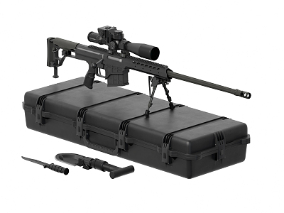 Modern Sniper Rifle Military Sniper Rifle Toy Gun model