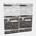 Decorative wall wall decoration 3d model