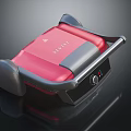 Tefal Red And Black Sandwich Maker With Modern Design And Easy To Use Controls