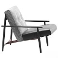 Trio armchair 3d model