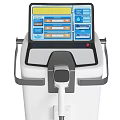 Professional Medical Device with Digital Display Mobile Wheels Treatment Handle and Accompanying Stool