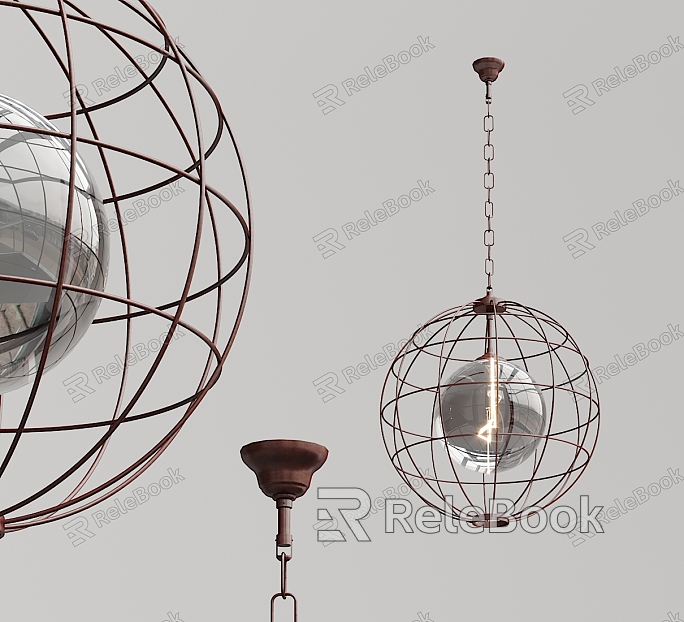 Industrial LOFT Chandelier Iron Chandelier model