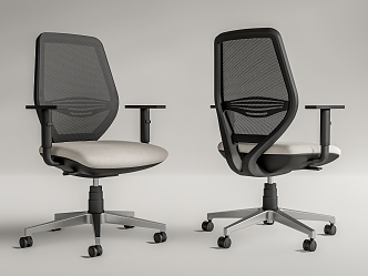 Modern office chair 3d model