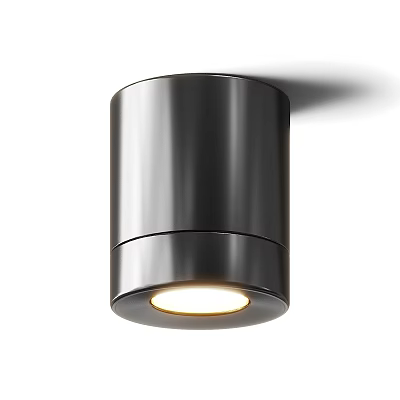 Modern Ceiling Downlight Spotlight With Sleek Metal Design And LED Lighting Fixture 3d model