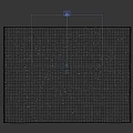 Stylish Square Rug With Black White Checkerboard Border And Beige Irregular Center