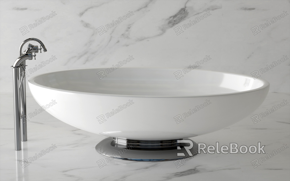 Oval Bathtub model