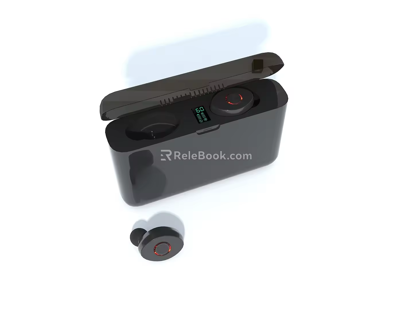 headset bluetooth headset 3d model