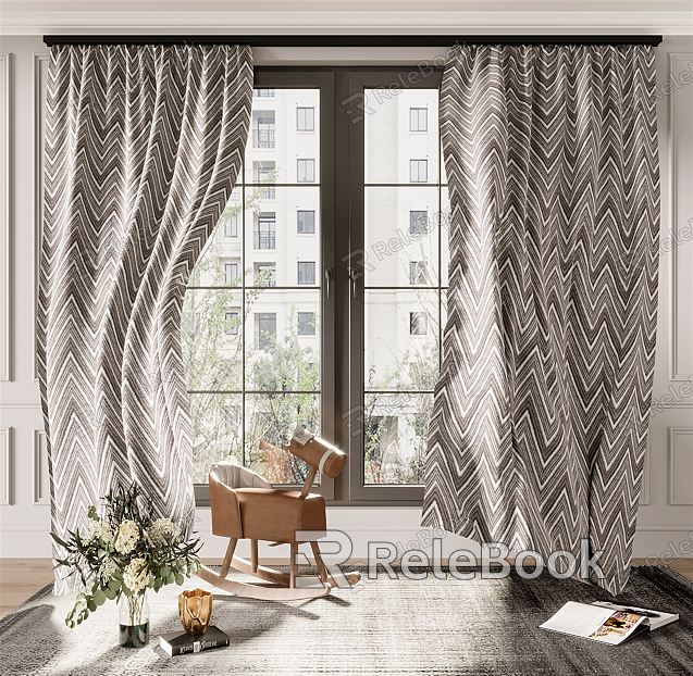 Modern Curtains model