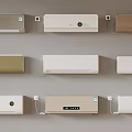 Air conditioning combination 3d model