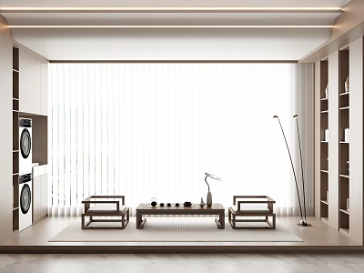 Modern Tea Room 3d model