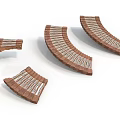 Building Curved Brick Architectural Decorative Elements With White Inlay Details