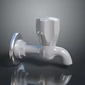 Stainless Steel Modern Hardware Tools Faucet with Polished Chrome Finish for Home Kitchen