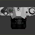Canon AE-1 Program Vintage Camera With FD 50mm Lens And Electronic Controls
