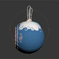 Christmas Ornaments With Various Designs Colors And Textures On Dark Background