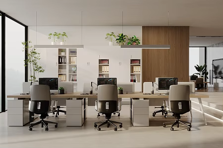 The Modern Office 3d model