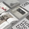 Modern Books And Magazines Featuring Architecture Fashion And Interior Design Themes