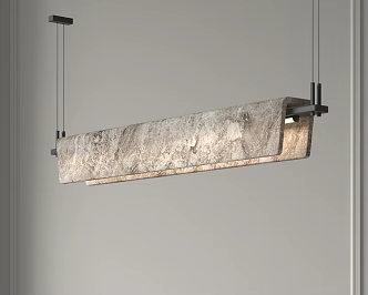 Modern chandelier 3d model