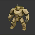 Robot Assistant Small Robot Butler Robot Butler Figure Game Figure 3d model