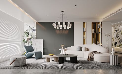 The Silent Living Room 3d model