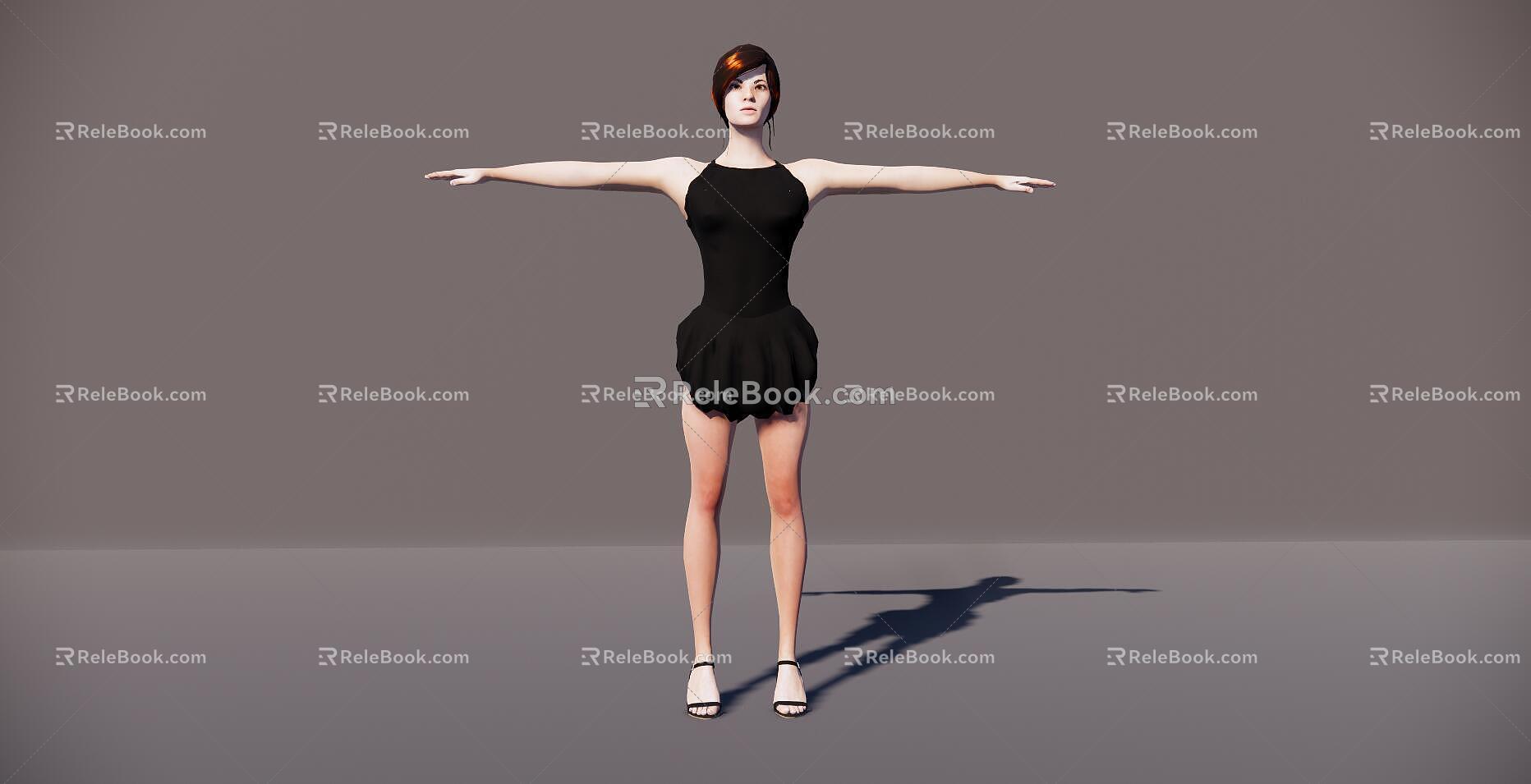 Characters 3d model