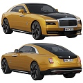 Rolls-Royce Shining Electric Car Coupe Rolls Royce Spectre 3d model