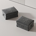 Modern sofa stool 3d model