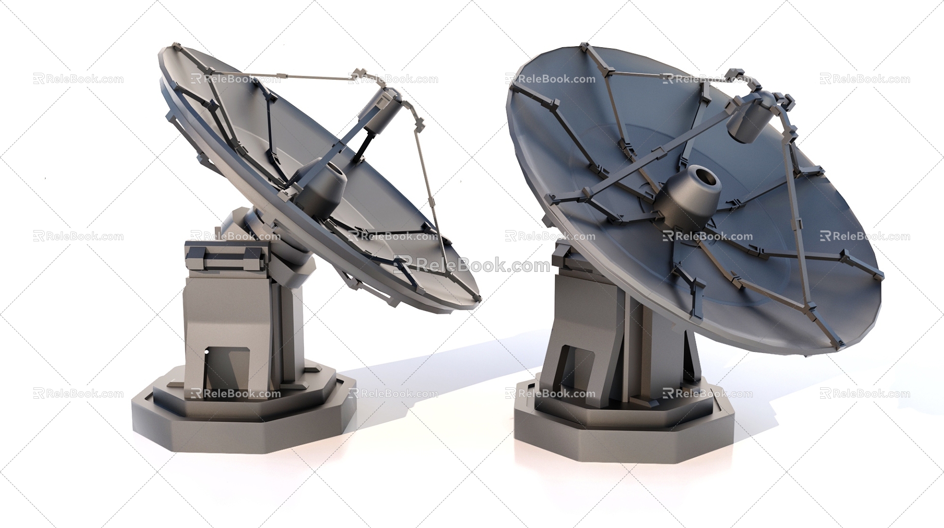 SK structure general communication wireless receiver 3d model