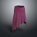 Elegant Pink Asymmetrical Hem Skirt With Soft Fabric And Flowy Design