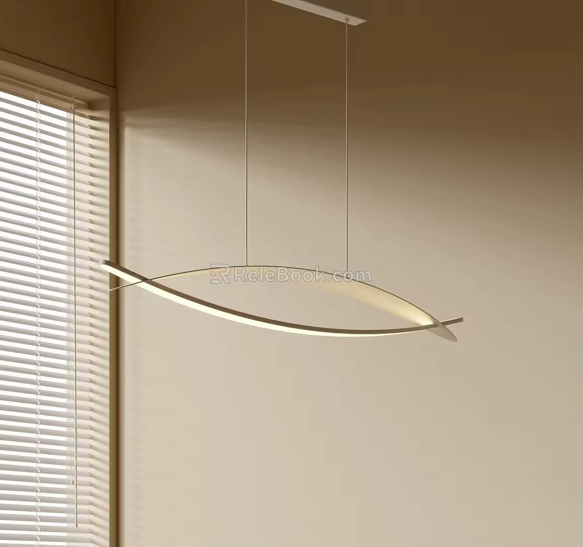 Modern Minimalist Chandelier Nordic Style Chandelier Mediterranean Style Chandelier Study Lamp Combination Dining Room Lamp 3d model