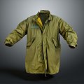 Modern Military Jacket Military Jacket Outer Jacket 3d model