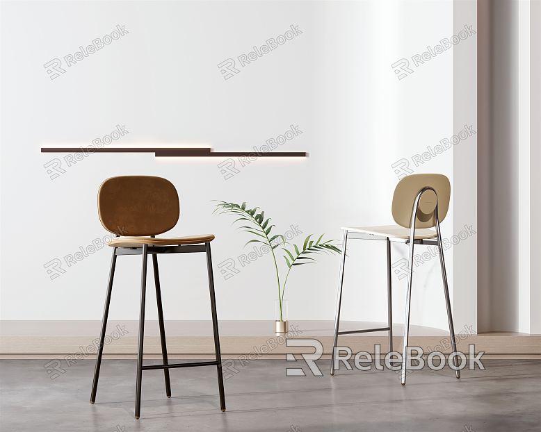 Modern Bar Chair model